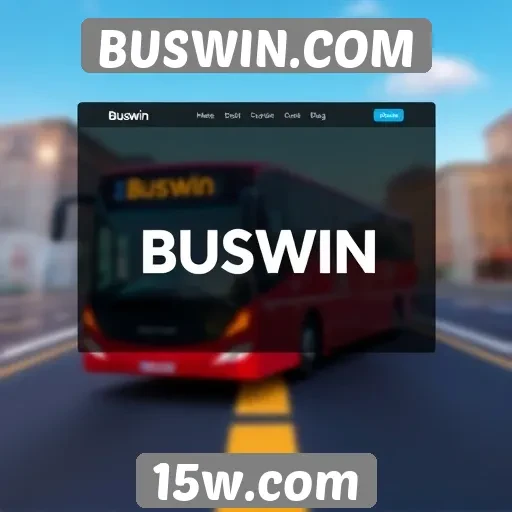 Exploração da interface de usuário do site BUSWIN.COM
